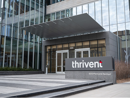 outside the thrivent building