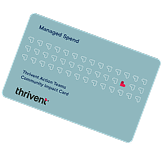 Thrivent Managed Spend card illustration