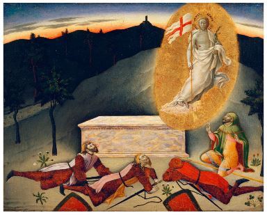 The Resurrection, 15th century (tempera on panel), Master of the Osservanza, (fl.c.1436) 
