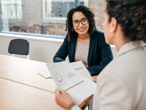 Women in a meeting