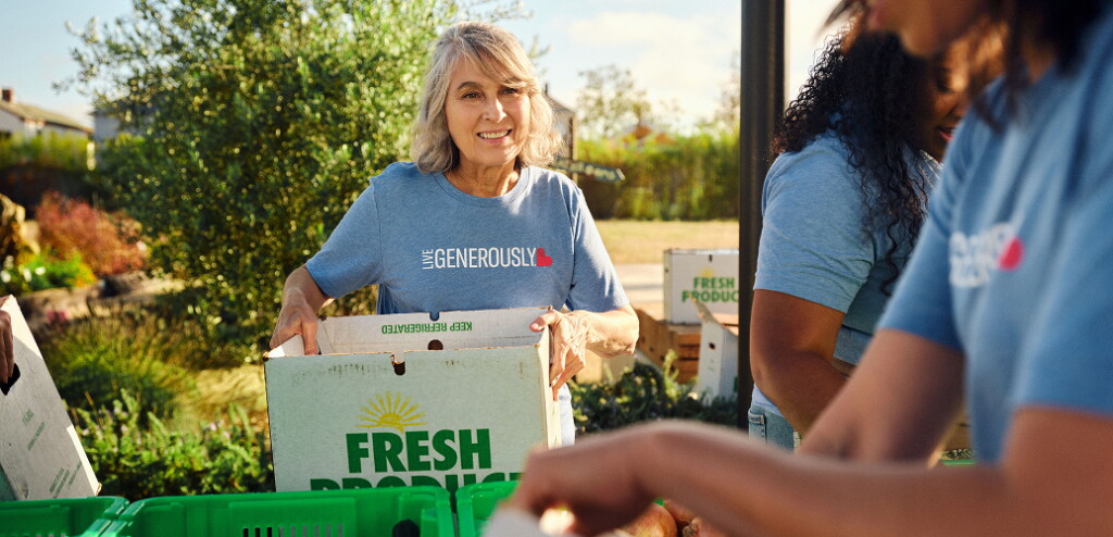Serving Generously The Story Behind the Live Generously T-Shirt | Thrivent
