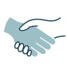 graphic of two hands shaking