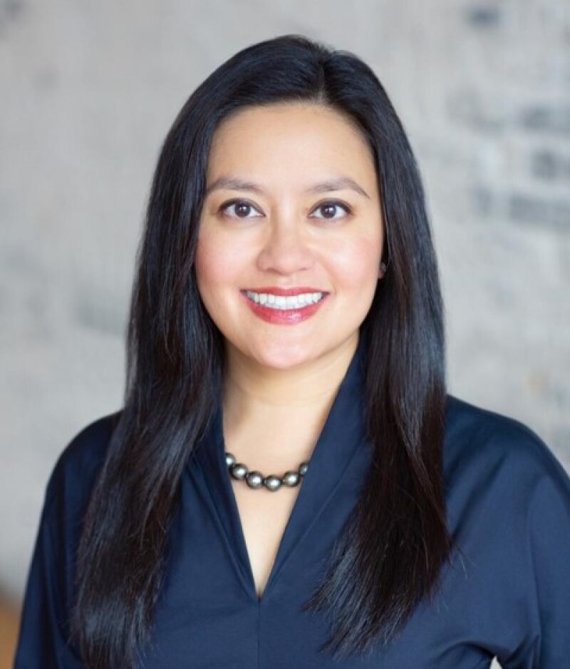 A headshot of Mandy Tuong, President & CEO of Thrivent Charitable 