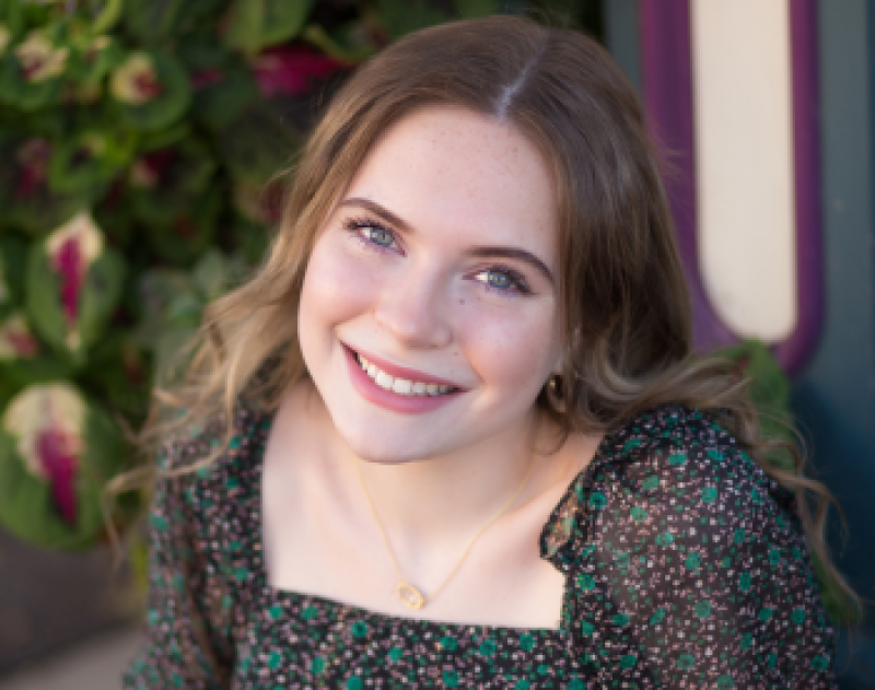 A headshot of Emma Litwin