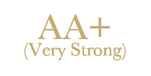 AA+ very strong rating